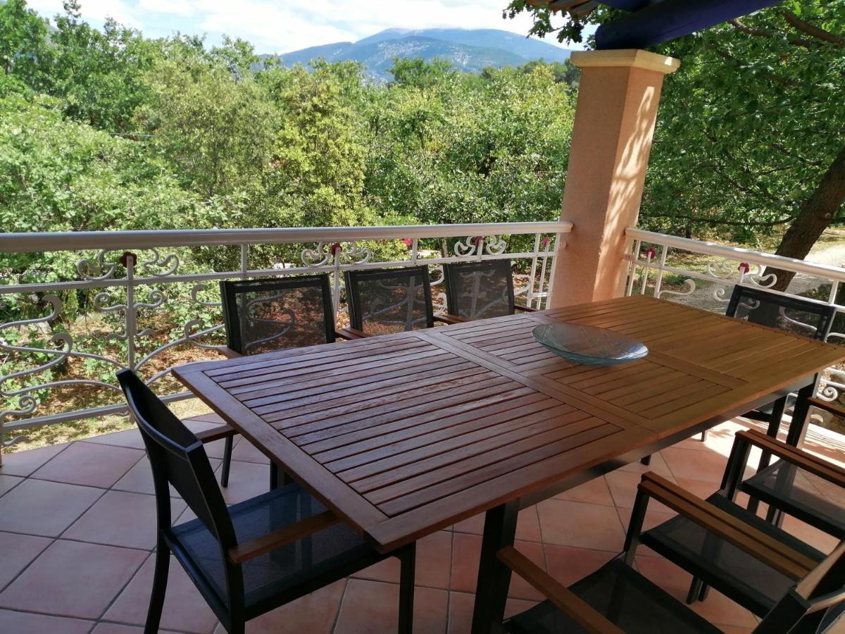 Villa Le Soleil du Ventoux à Entrechaux Extérieur photo