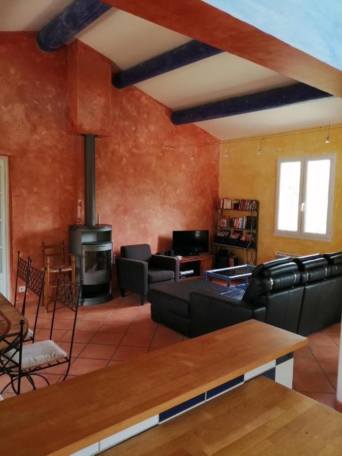 Villa Le Soleil du Ventoux à Entrechaux Extérieur photo