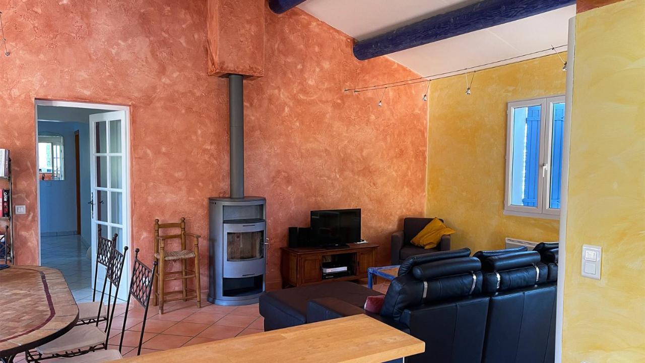 Villa Le Soleil du Ventoux à Entrechaux Extérieur photo