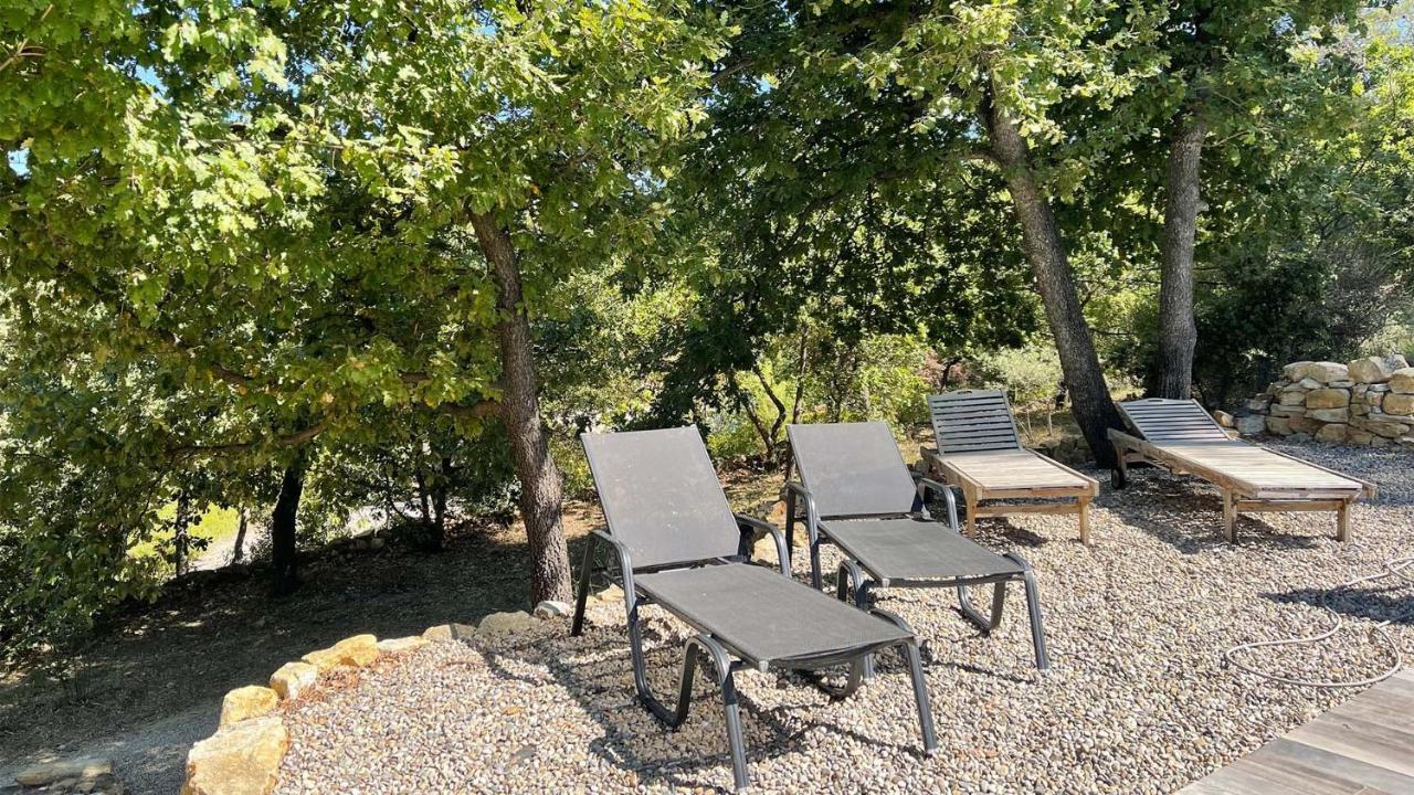 Villa Le Soleil du Ventoux à Entrechaux Extérieur photo