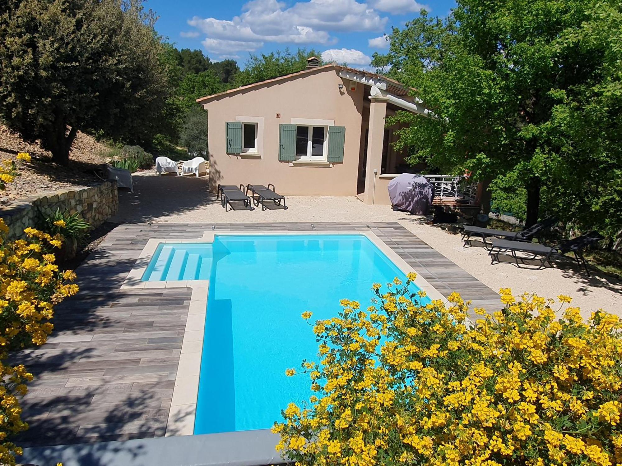 Villa Le Soleil du Ventoux à Entrechaux Extérieur photo
