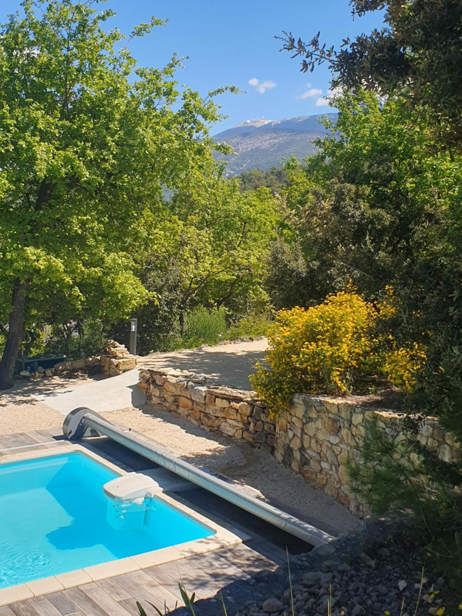 Villa Le Soleil du Ventoux à Entrechaux Extérieur photo