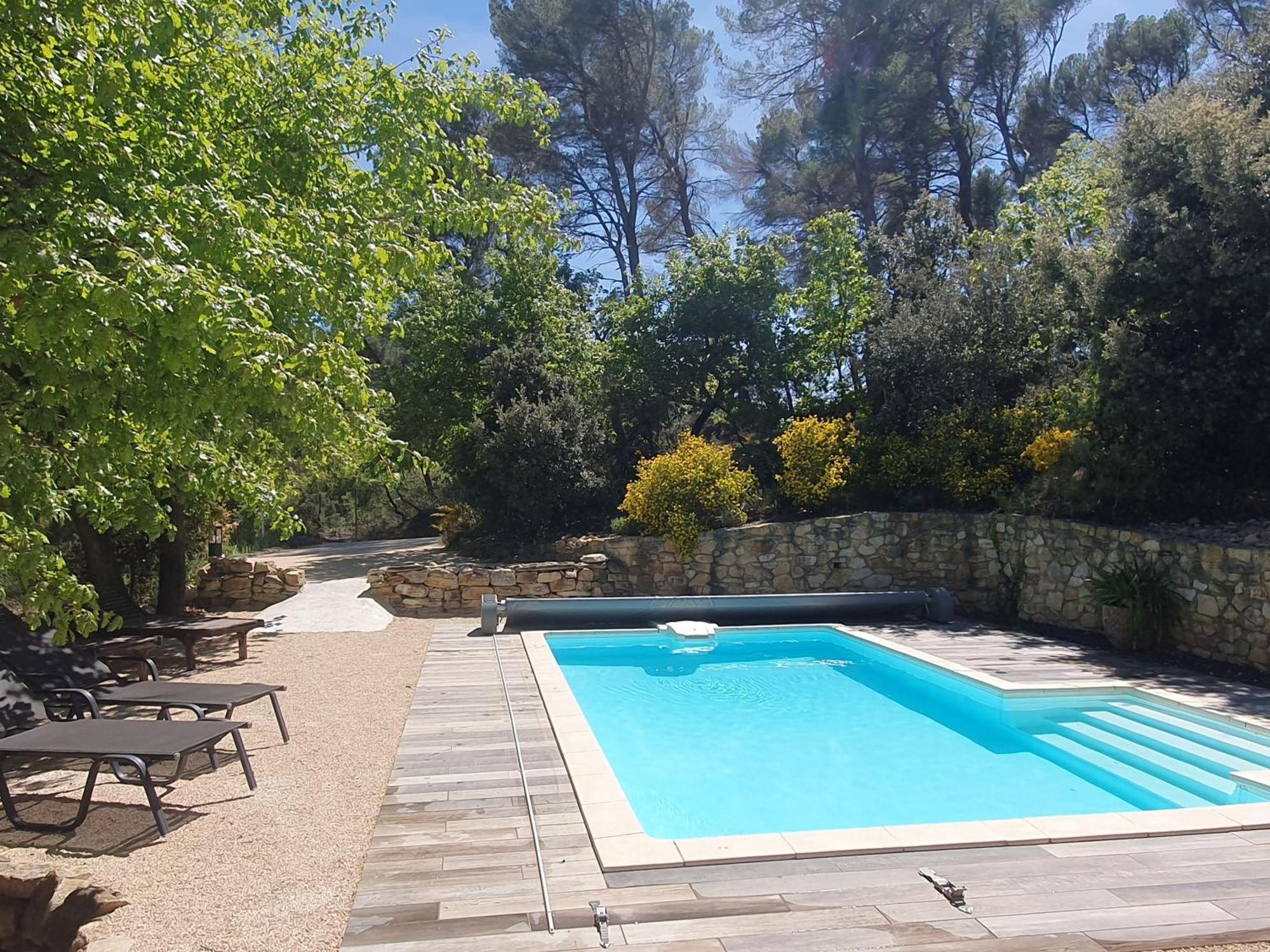 Villa Le Soleil du Ventoux à Entrechaux Extérieur photo