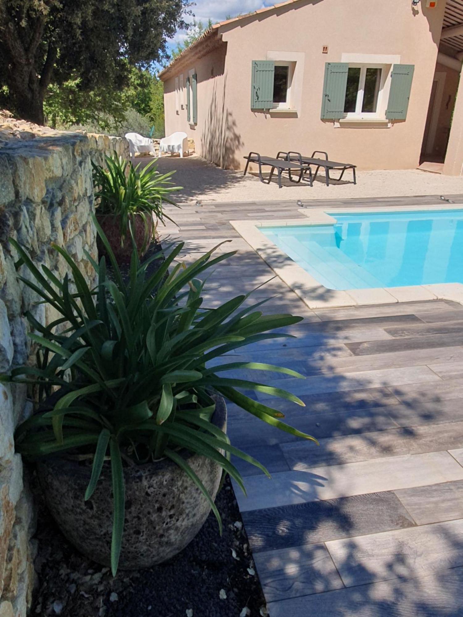 Villa Le Soleil du Ventoux à Entrechaux Extérieur photo