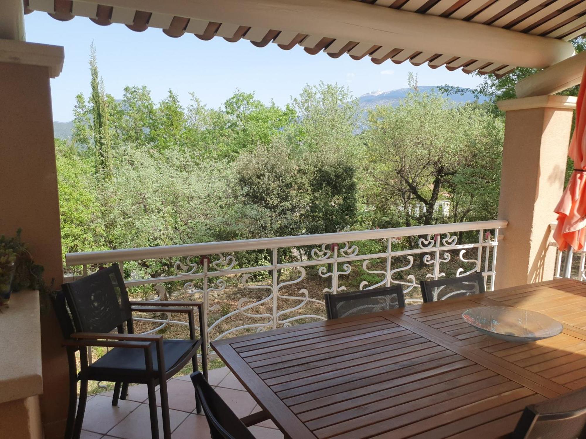 Villa Le Soleil du Ventoux à Entrechaux Extérieur photo